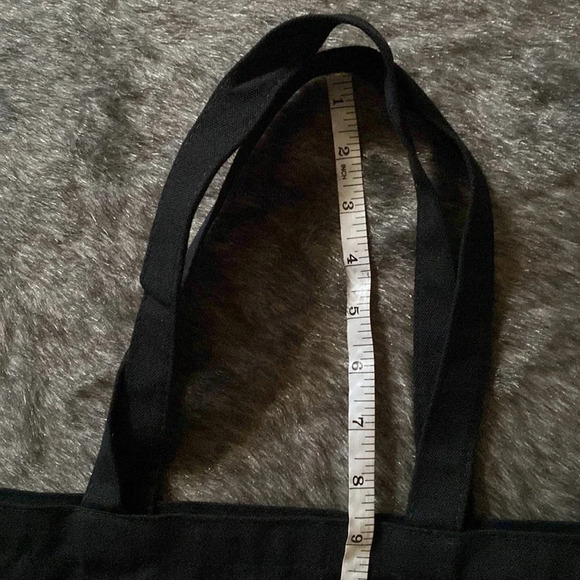 Black wellness health is wealth tote  bag - Picture 7 of 9